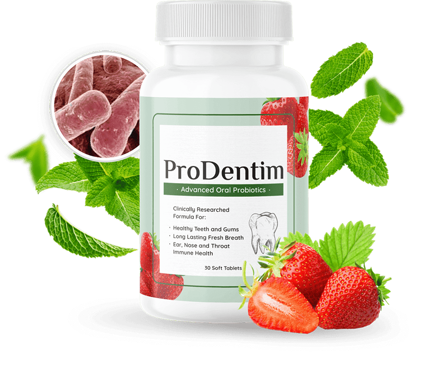 ProDentim Advanced Oral Probiotic Supplement Bottle